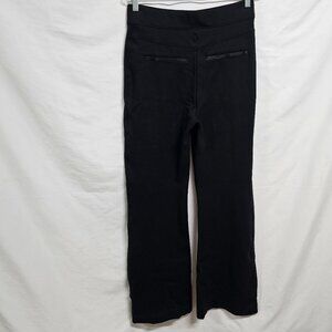 SPANX Wide Leg Pull On Women Pants Size L Black